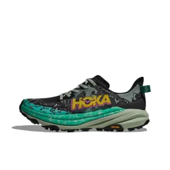 HOKA ONE ONE Speedgoat 6 Black Aloe Vera Women's
