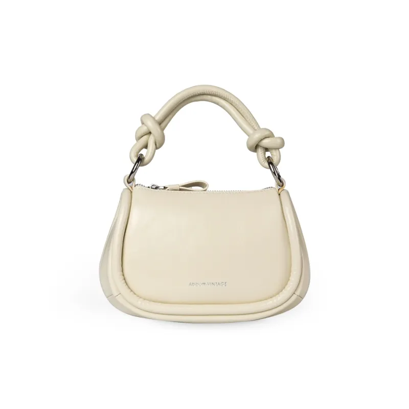 Abbott-VINTAGE Cow Split Leather Shoulder Bag Regular Women's-2