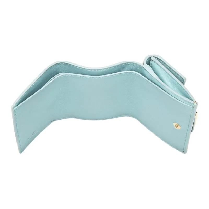 FENDI Leather Wallet Women's Green-3