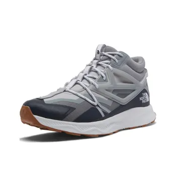 THE NORTH FACE Oxeye Wear resistant And Waterproof Mid Top Outdoor Shoes Men's Gray