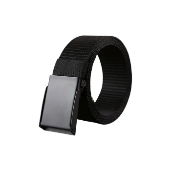 Emperor Penguin Automatic Buckle, Youth Laid Back Workwear Military Training Pants Canvas Belt Men's Width 3.8cm