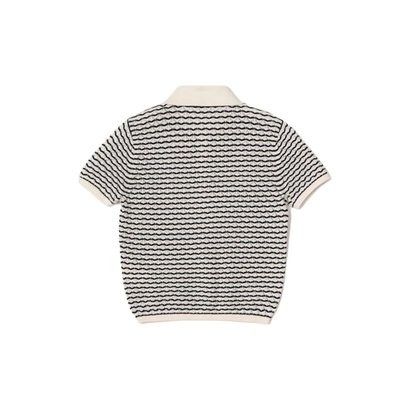 CLUB MONACO Knitwear Women's Black White Stripes-1