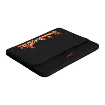 Tomtoc Polyester Laptop Bag With Protective Cover For Apple MacBook Pro/Air Regular Unisex Shadow Black