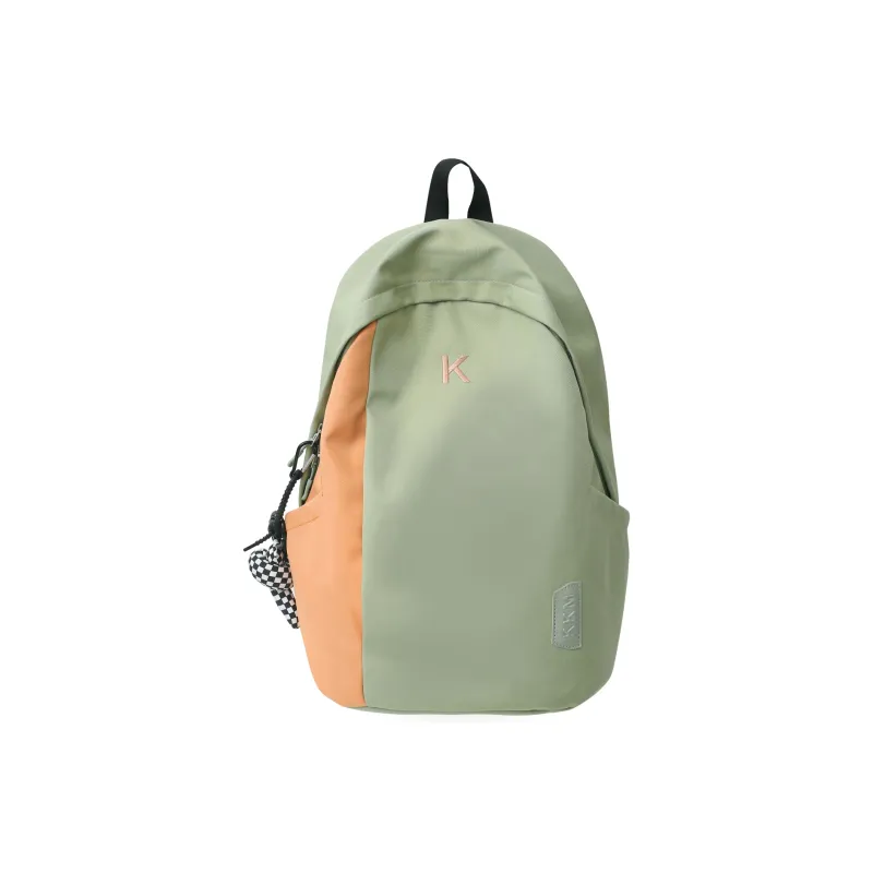 OURFUN Nylon Backpack White/Gray/Black/Orange/Green-10
