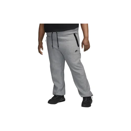 Nike Knitted Sweatpants Men Dark Gray Turquoise/Black