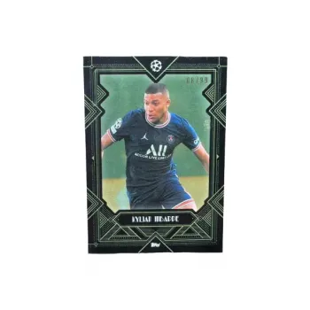 Topps DECO France Real Madrid Big Paris Mbappé 99 Edition Soccer Star Card Card Quality Guaranteed Sports Cards 1 Pc