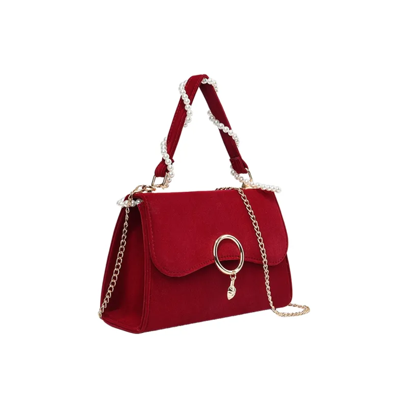 DALO Shoulder Bags Burgundy-1