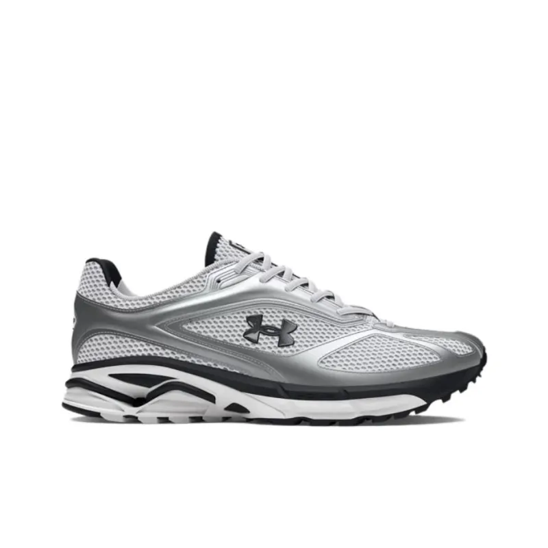 Under Armour Apparition Low Top Casual Running Shoes Unisex Silver-1