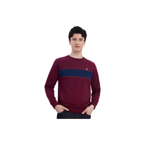 Hush Puppies Sweatshirts Men Medium Red Agate