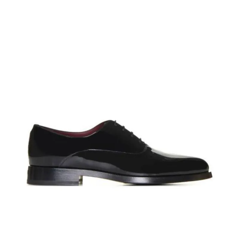 Valentino Round Toe Slip On Oxford Shoes-1