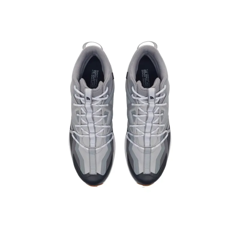 THE NORTH FACE Oxeye Wear resistant And Waterproof Mid Top Outdoor Shoes Men's Gray-2