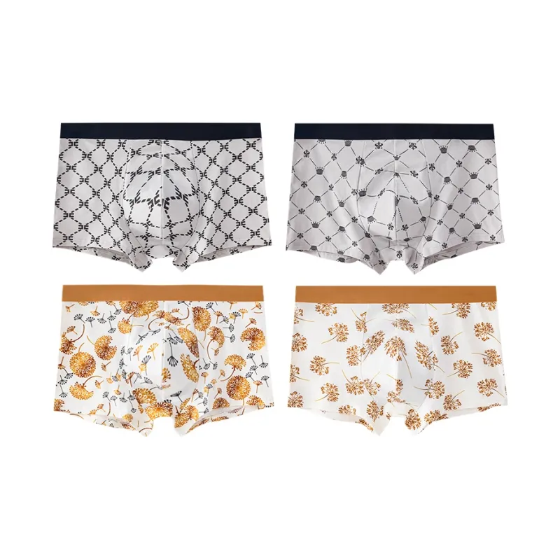 Disney 100% Cotton Boxer Briefs Men's 4 Pack-7