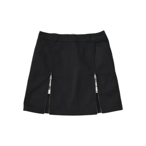 Dickies MOUSSY Collaboration Casual Short Skirts Women's Black