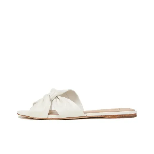 VERONICA BEARD Slide Slippers Women's White