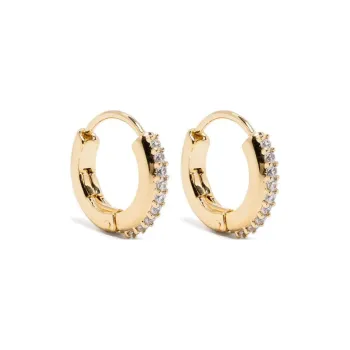 Swarovski Mini Matrix Hoop Earrings
