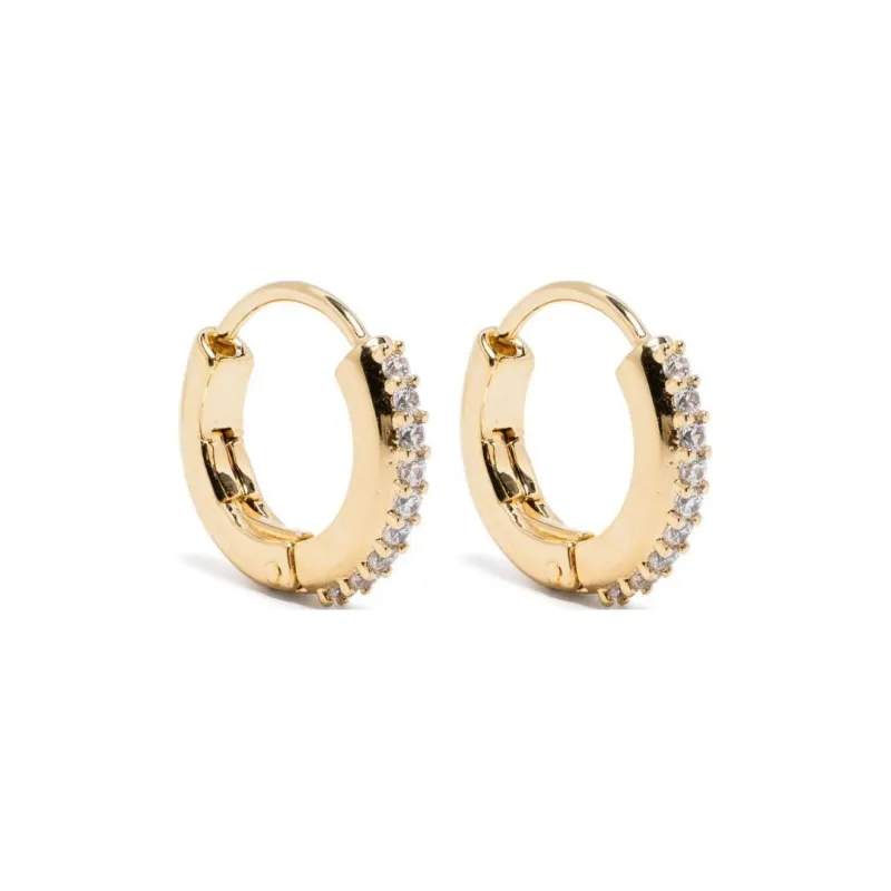 Swarovski Mini Matrix Hoop Earrings-0