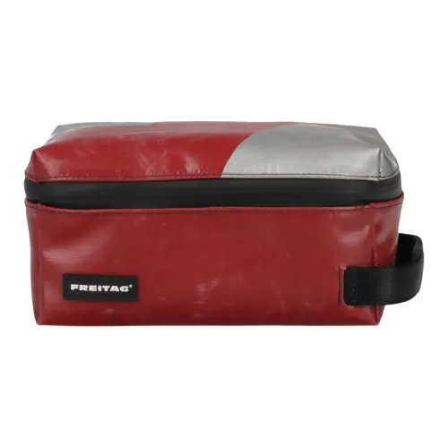 FREITAG Storage Bags Tomato Red With Silver Accents