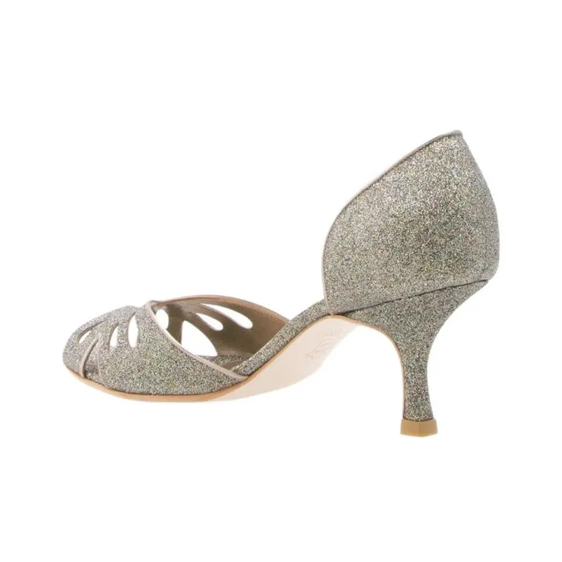 Sarah Chofakian Scarpin Valencia Strap Sandals 5.5cm Women's Silver-4