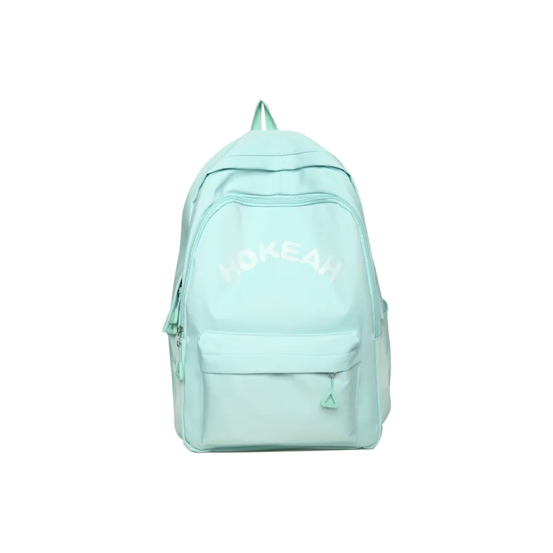 SUPERCUTE Nylon Backpack Women's White/Black/Green/Pink/Yellow-1