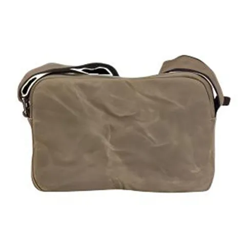 TTaG．baG Canvas With Cow Leather Crossbody Bag Regular Men's Khaki/Green/Black/Dark Gray-7