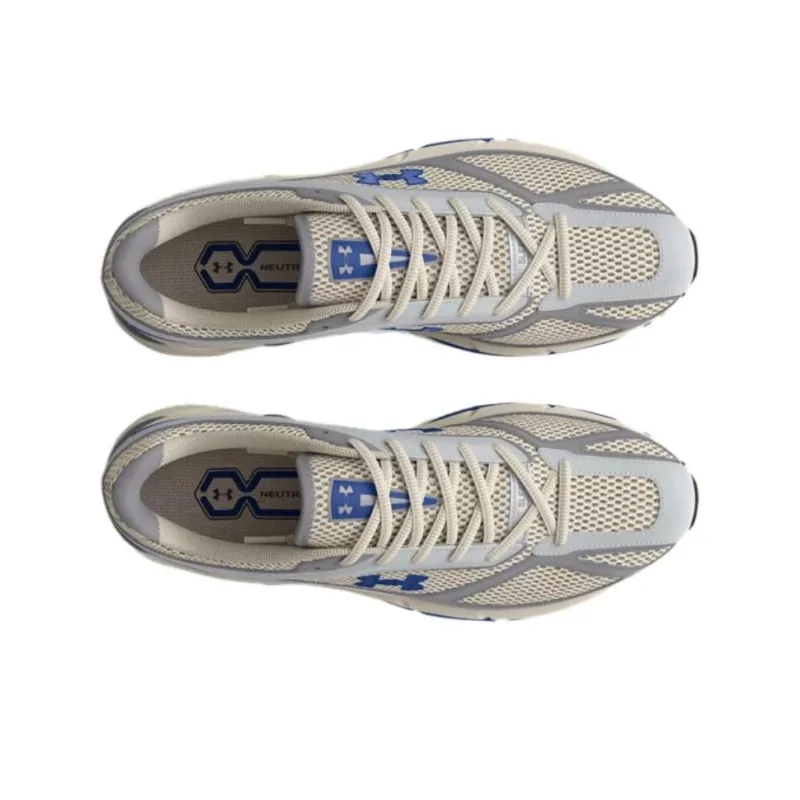 Under Armour Apparition Anti Slip Wear Resistant Low Top Casual Shoes Unisex Gray Blue-3