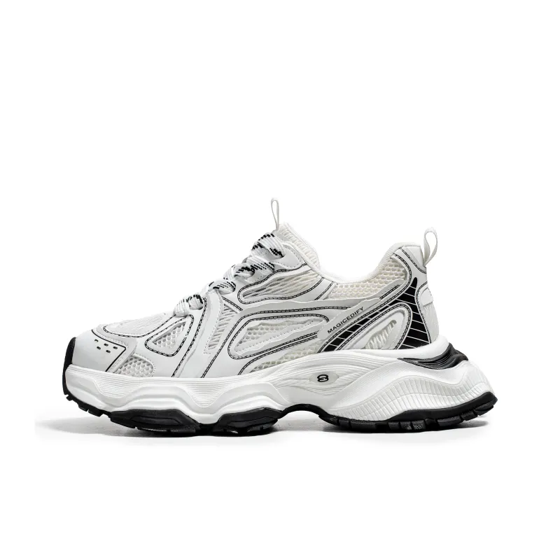 Abango Chunky Sneakers Men Low Top-5