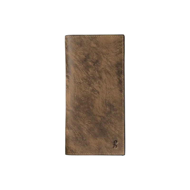 ROBERTA DI CAMERINO Top Grain Cow Leather Wallet Regular Men's Coffee-1