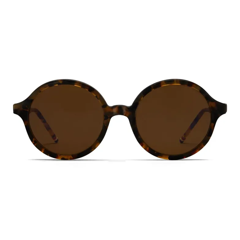 Thom E Eyewear Tortoiseshell Round frame Sunglasses-1