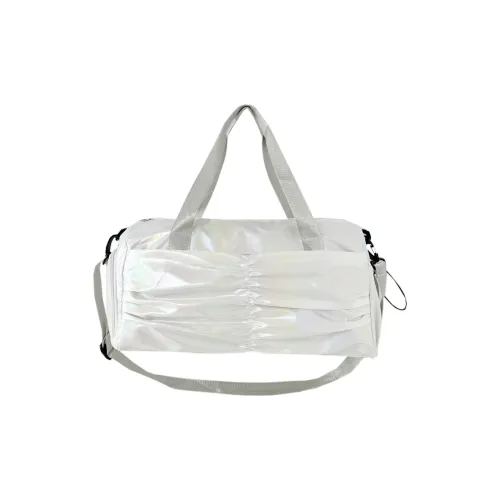 OURFUN Oxford Gym Bag Large Size Unisex Silver/Black/Purple/Green/Pink