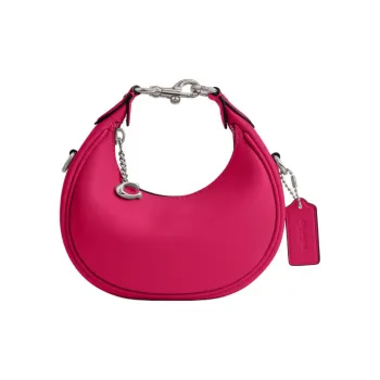 COACH JONIE Glove Tanned Leather Shoulder Bag Crossbody Bag Handbag Mini Women's Dragon Fruit