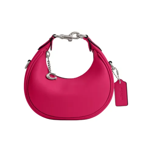 COACH JONIE Glove Tanned Leather Shoulder Bag Crossbody Bag Handbag Mini Women's Dragon Fruit