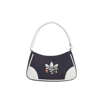 Adidas Originals Disney Collaboration Polyester Crossbody Shoulder Bags Regular Women's Dark Navy Blue