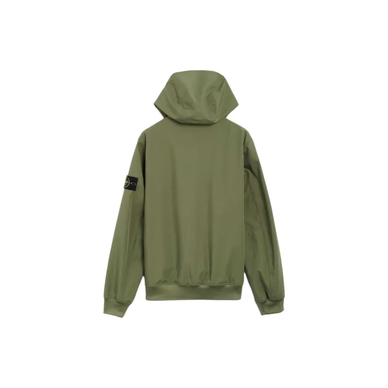 STONE ISLAND Button Up Hooded Jacket-1