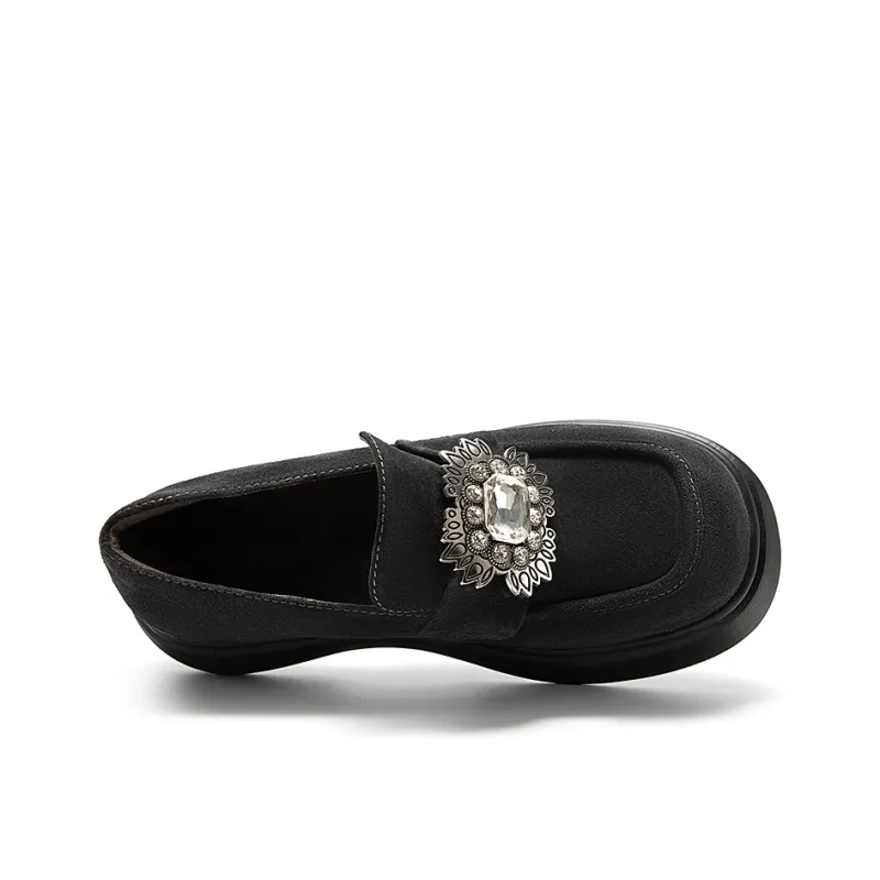 MIO Loafers Women's Brown | Black | Gray-16