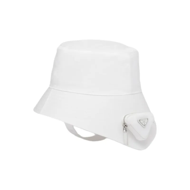 PRADA Re Nylon Bucket Hats Unisex-0