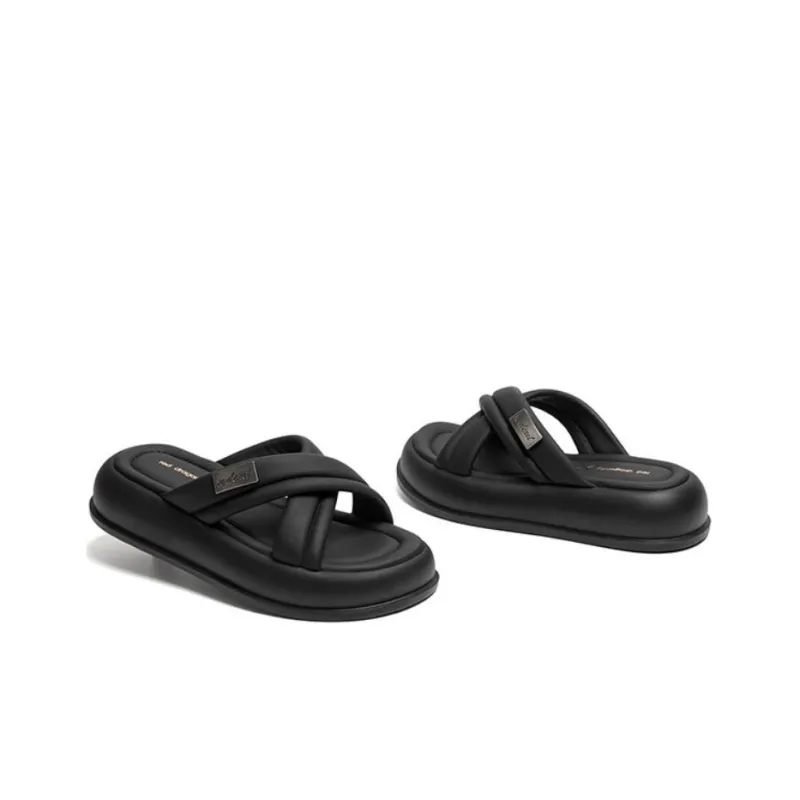 RED DRAGONFLY PU Polyurethane Slip Resistant Abrasion Resistant Slide Slippers Women's-2