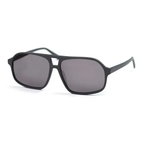 Fujii Taro Plate Frame Square Sunglasses Unisex
