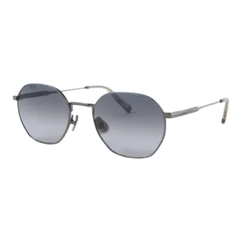 Brunello Cucinelli Acetate Irregular Shape Sunglasses Men's Silver