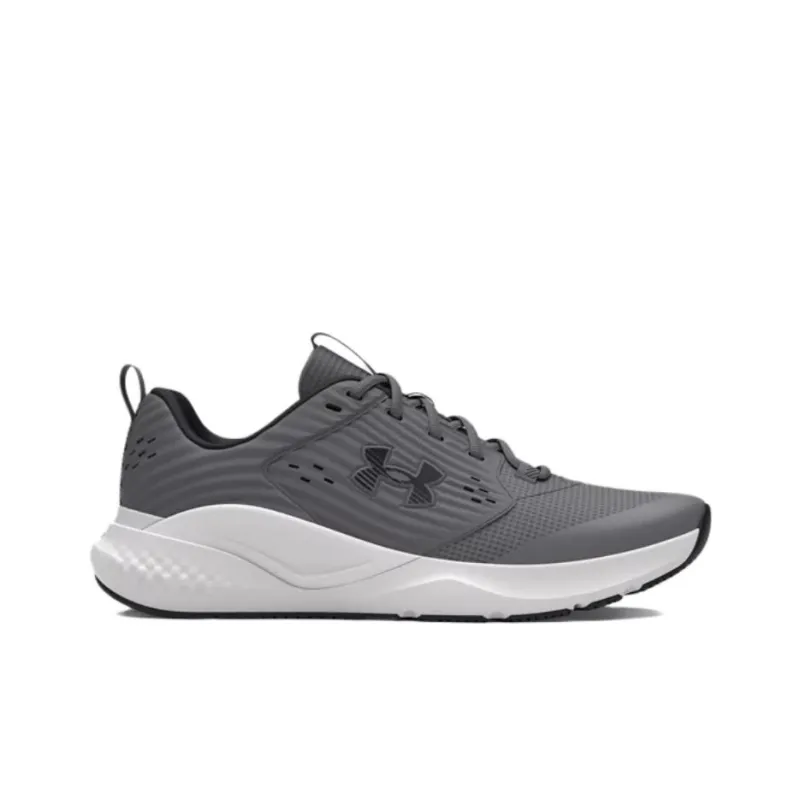 Under Armour Commit 4 Abrasion Resistant Breathable Low Top Training Shoes Unisex Gray-1