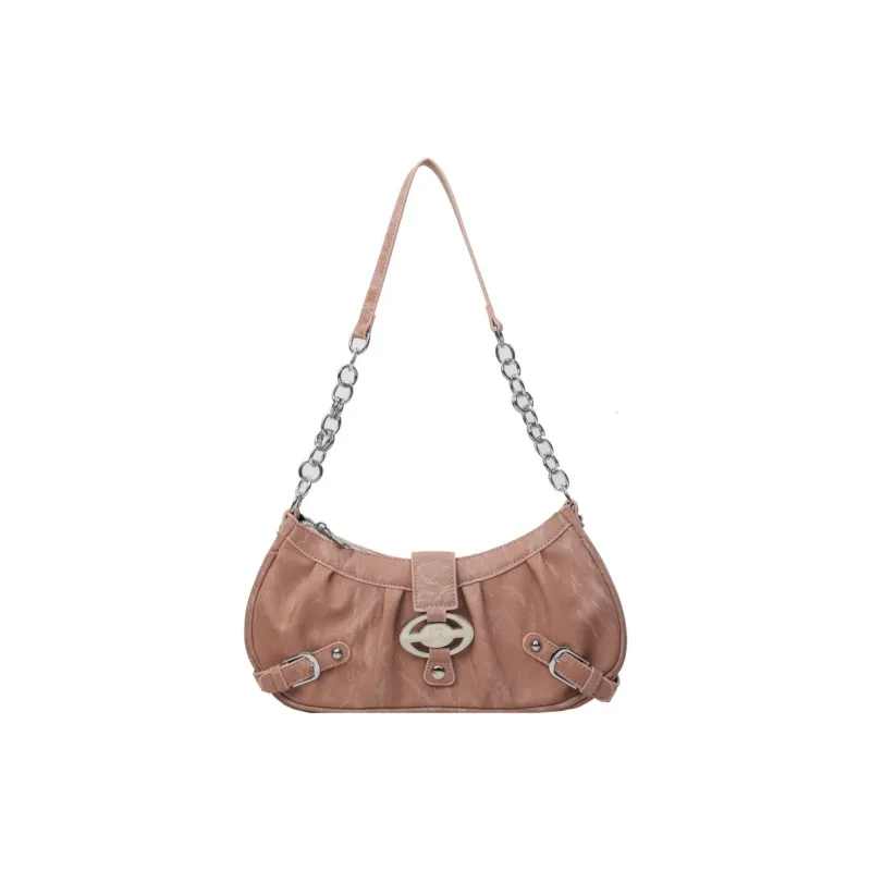 Versman PU Shoulder Bag, Crossbody Bag Regular Women's Purple/Khaki/Pink-32