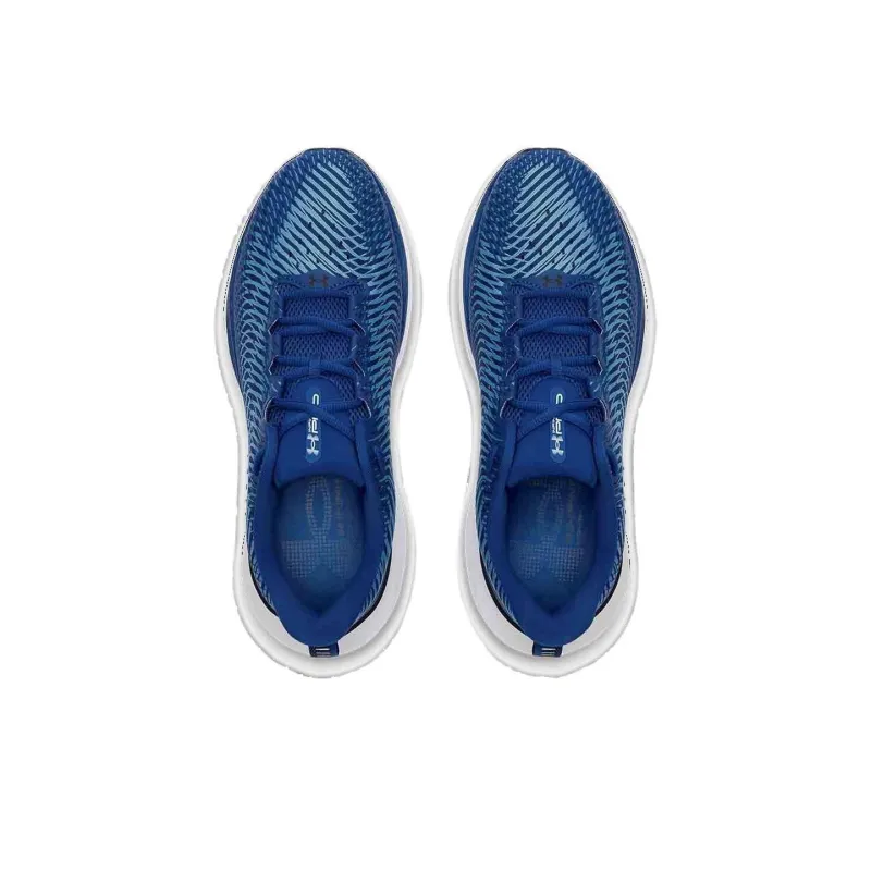 Under Armour Infinite Pro Cushioning Anti Slip And Wear Resistant Low Top Casual Running Shoes Men's Blue-3