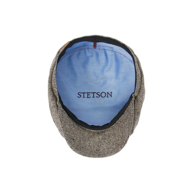 STETSON Silk Cotton Silk Polyester Berets Unisex Brown-2