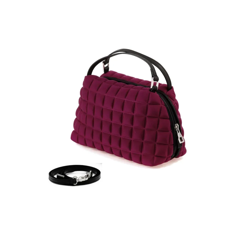 BPRIME Hot-Stamped Fabric Portable Crossbody Bag Shoulder Bag Small Size Women's Turandot-1
