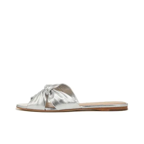 VERONICA BEARD Slide Slippers Women's Silver