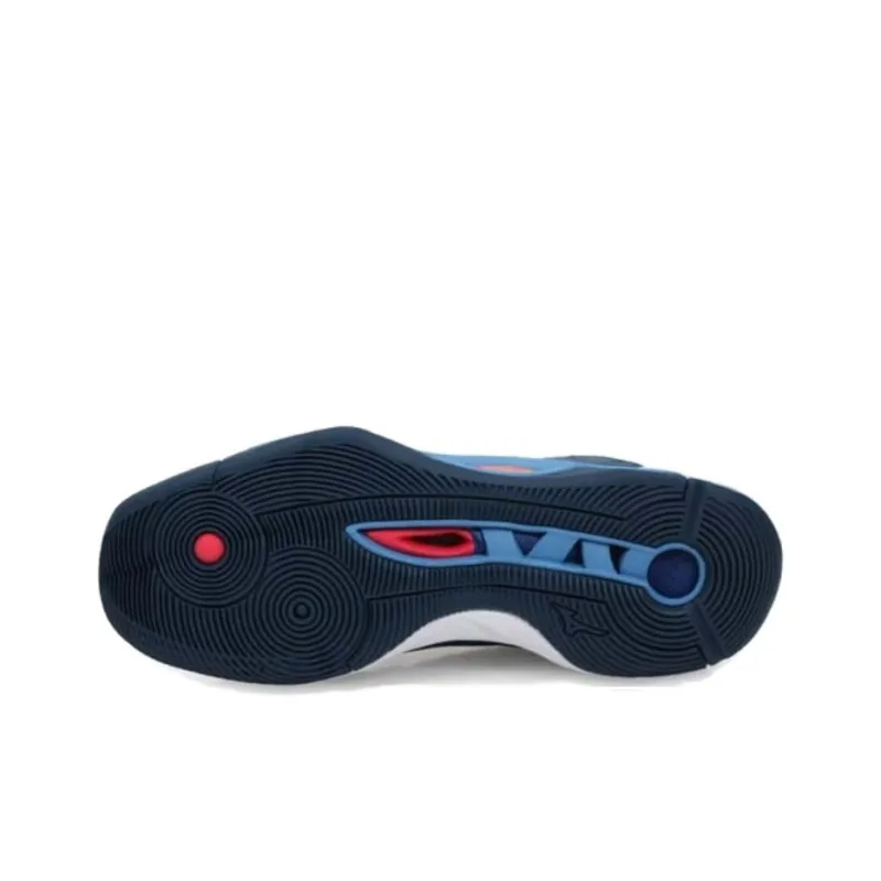 Mizuno Wave Momentum 2 'Dark Denim Scarlet Ibis'-4