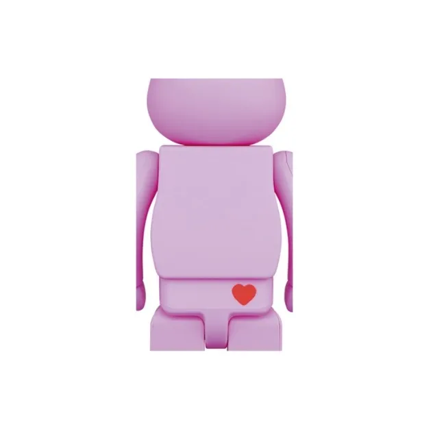 Bearbrick X Care Bears Best Friend Bear Purple-1