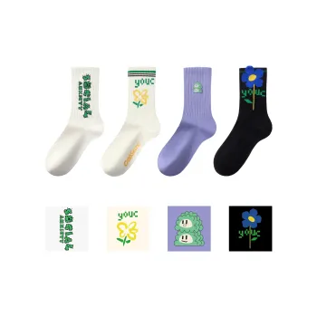 Crabsecret Mid Calf Socks Women's