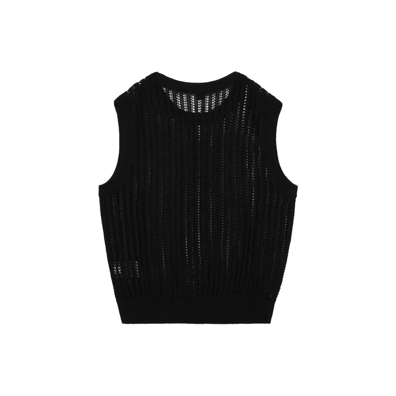 UNIQLO Tank Tops Women's Black-2