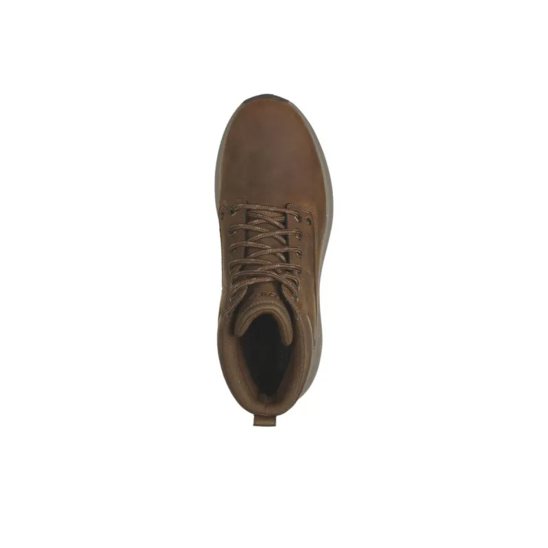 Skechers Relaxed Fit Anti Slip Wear Resistant Mid Top Outdoor Shoes Men's Brown-4