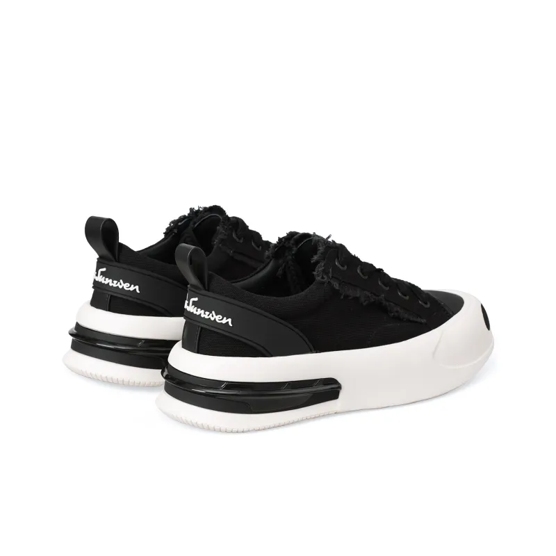 BOSSSUNWEN Low-Top Canvas Skateboard Shoes Men's-13